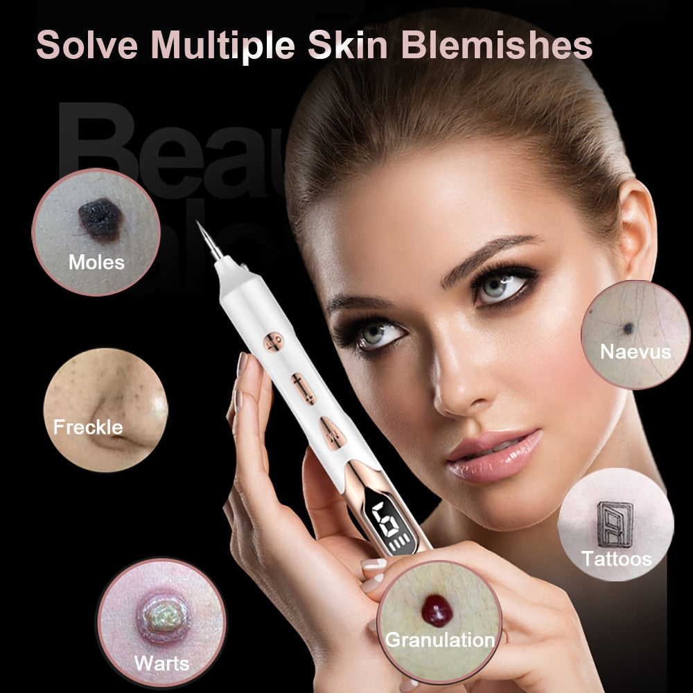 Portable Beauty Laser Plasma Pen for Skin Tag, Moles, Pimples & More