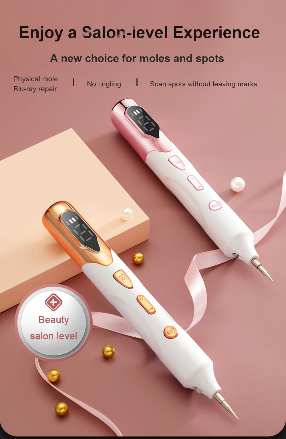 Portable Beauty Laser Plasma Pen for Skin Tag, Moles, Pimples & More