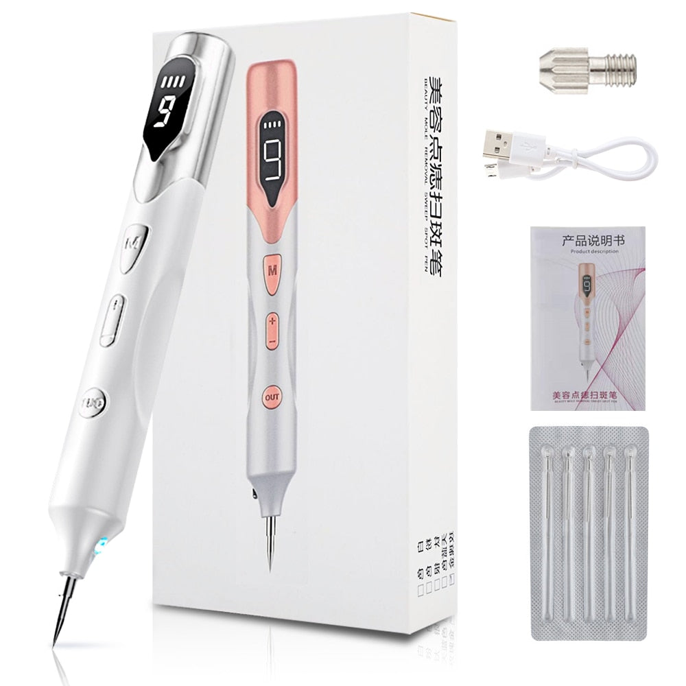 Portable Beauty Laser Plasma Pen for Skin Tag, Moles, Pimples & More