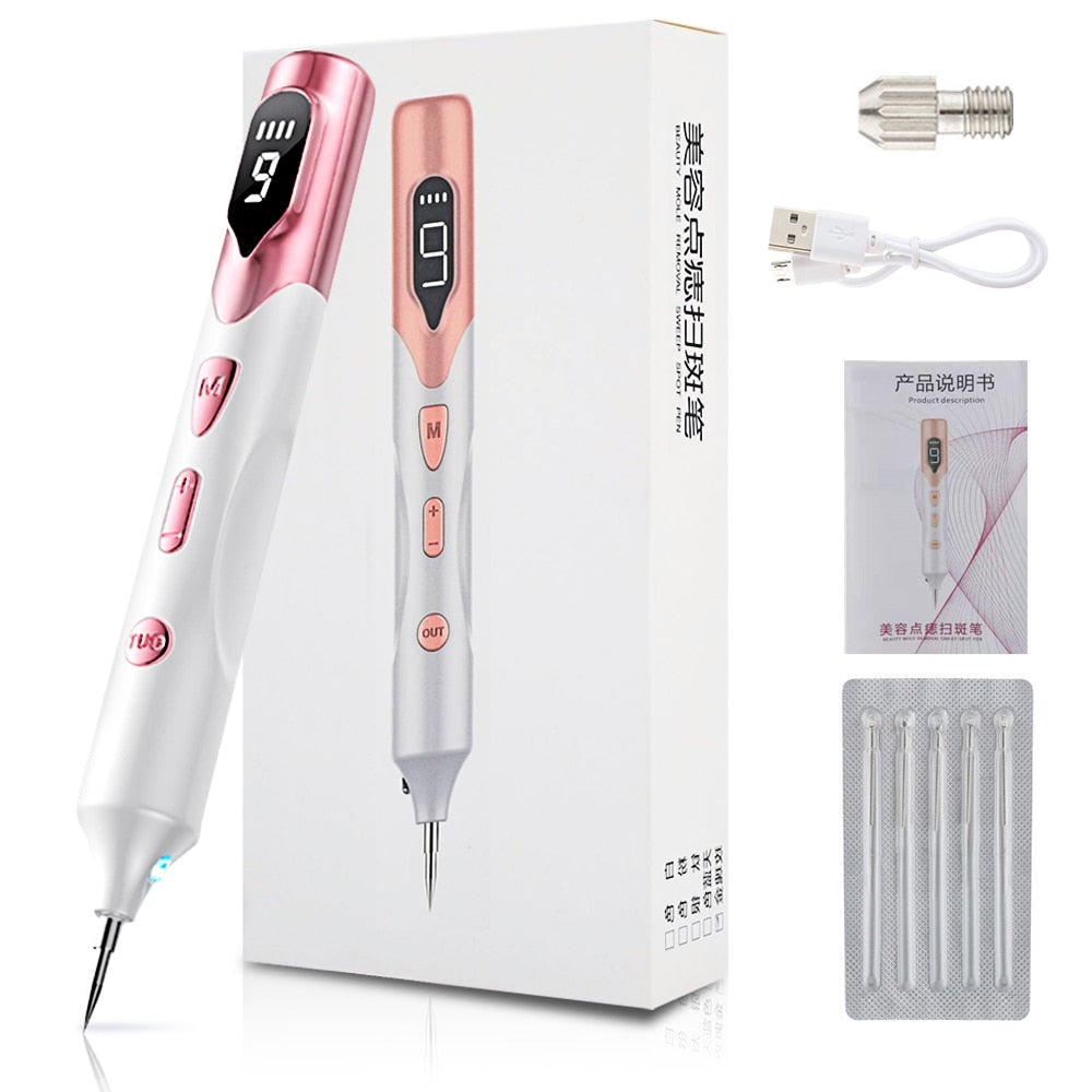 Portable Beauty Laser Plasma Pen for Skin Tag, Moles, Pimples & More